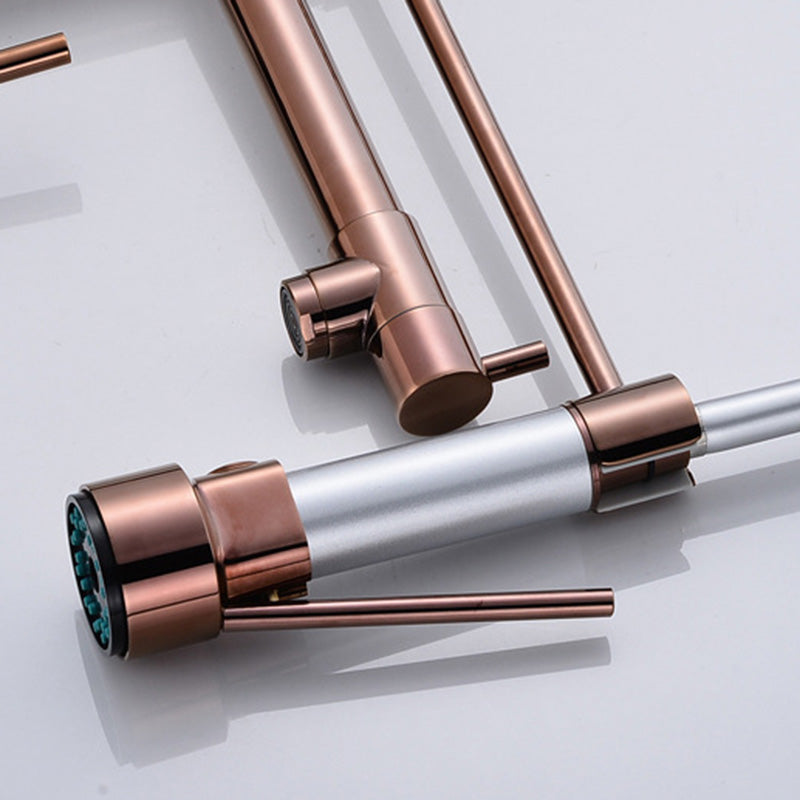 Premium 3-Function Brass Kitchen Sink Faucet Tap