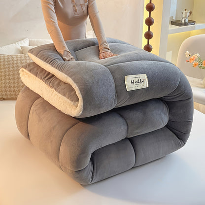 Cozy Plush Fleece Duvet Cover for Cold Winter Nights