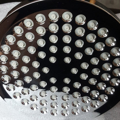 Luxury Chrome Round Shower Head Wall Mount Kit
