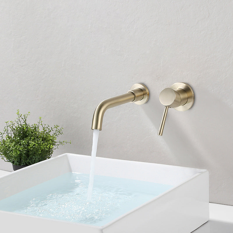 Contemporary One Handle Bathroom Sink Faucet