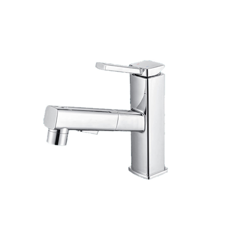 Stylish Lever Handle Kitchen Faucet with Rotating Spout