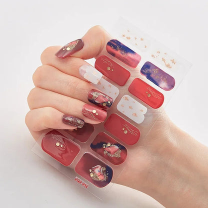 Simple DIY Holiday Nail Art Set