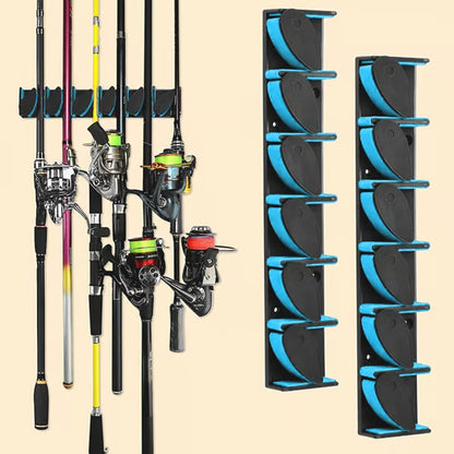 Fishing Gear Wall Mount Holder - Luxicro