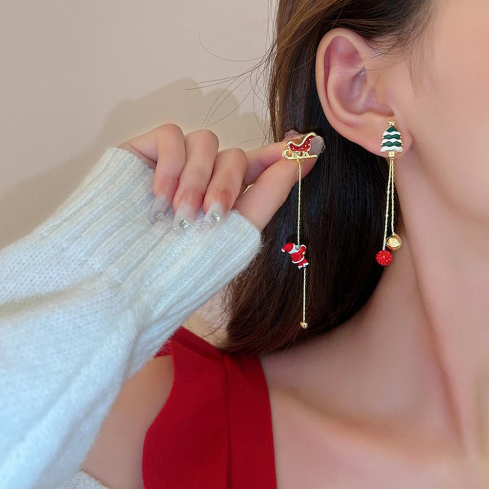 Fun Festive Holiday Drop Earrings