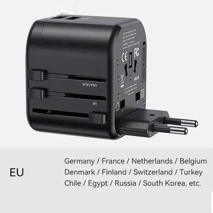 Compact 65W Fast Travel Adapter Charger