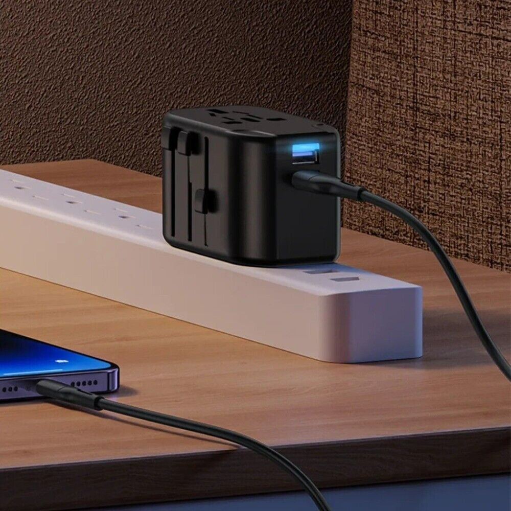 Compact 65W Fast Travel Adapter Charger - Luxicro