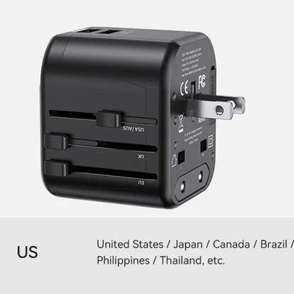 Compact 65W Fast Travel Adapter Charger