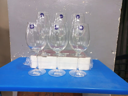 Elegant Wine Glasses Set of 6
