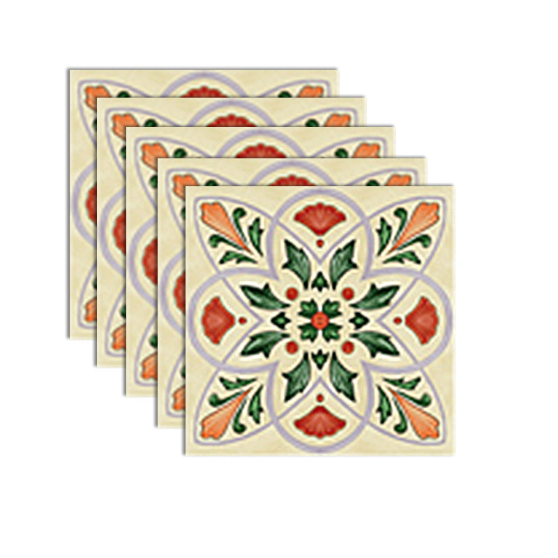 Colorful Easy Install Vinyl Floor Tiles