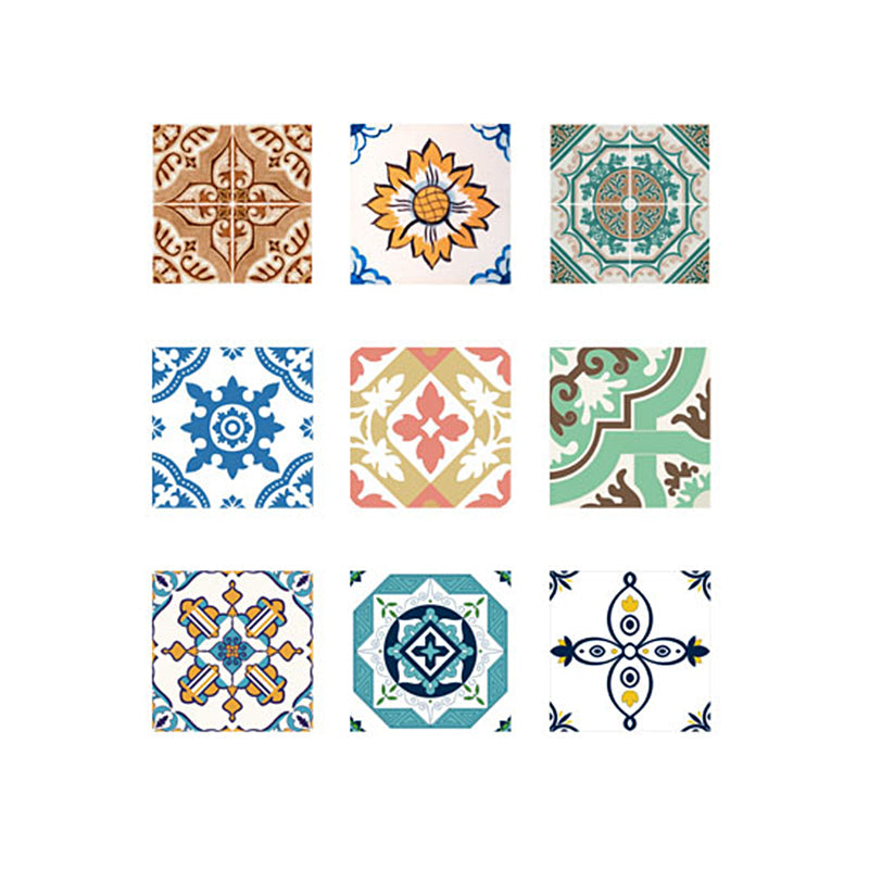 Colorful Easy Install Vinyl Floor Tiles