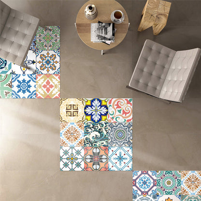 Colorful Easy Install Vinyl Floor Tiles