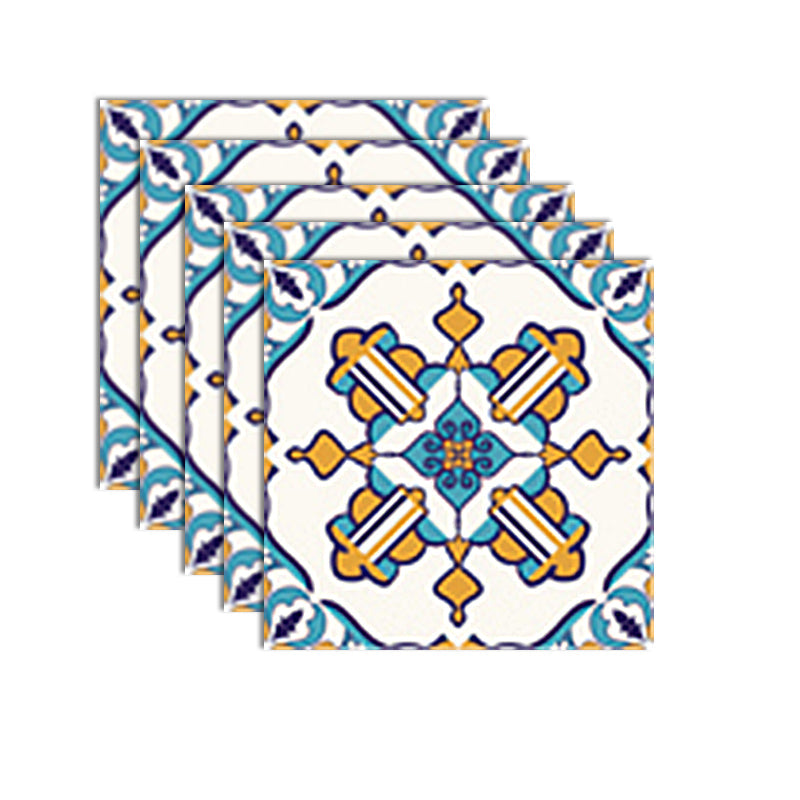 Colorful Easy Install Vinyl Floor Tiles