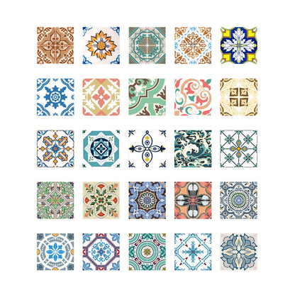 Colorful Easy Install Vinyl Floor Tiles