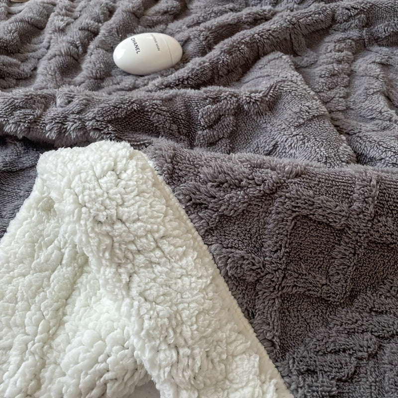 Cozy Plush Throw Blanket for Home Decor