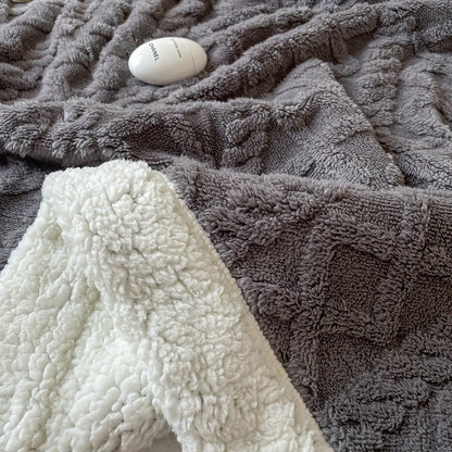 Cozy Plush Throw Blanket for Home Decor