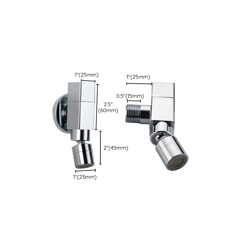 Heavy Duty Solid Brass Bathroom Faucet Wall Mount