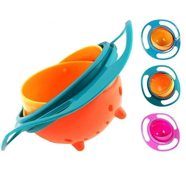 Easy Eat Spill Proof Rotating Bowl