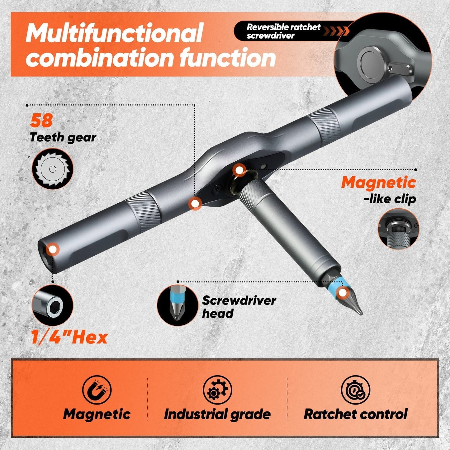 Premium 24-in-1 Multipurpose Screwdriver Kit