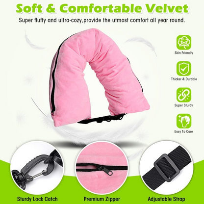 Soft Supportive Airplane Neck Pillow