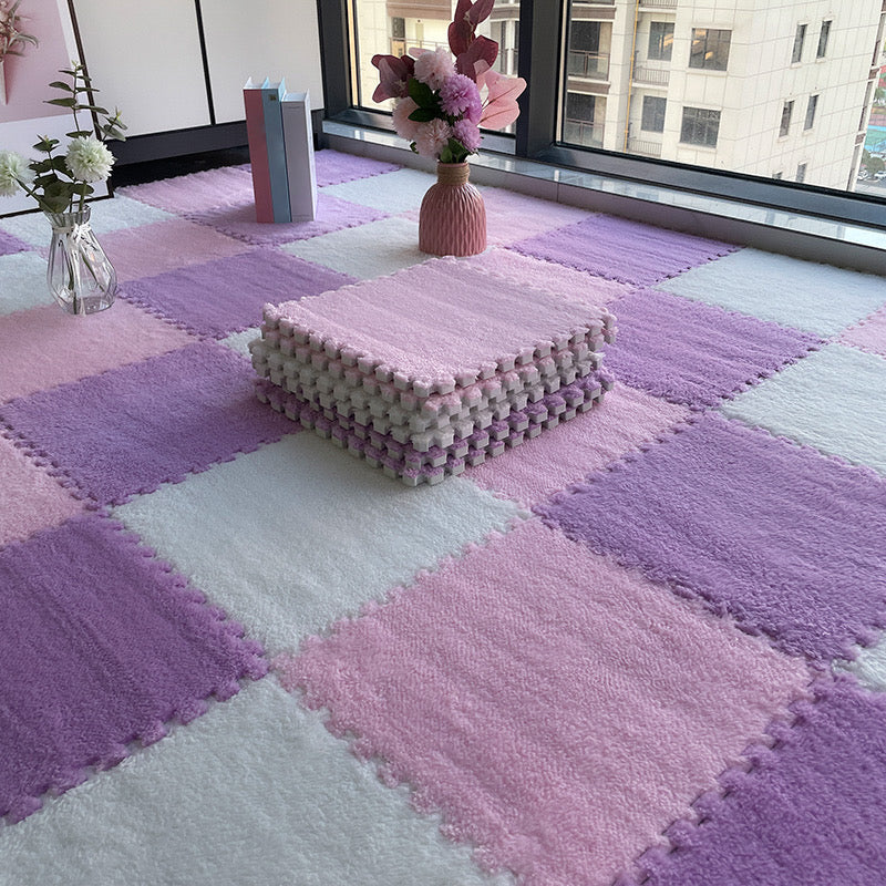 Vibrant Non-Slip Bathroom Floor Tiles