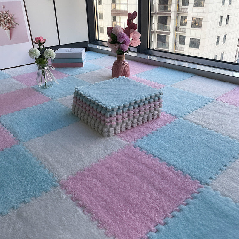Vibrant Non-Slip Bathroom Floor Tiles