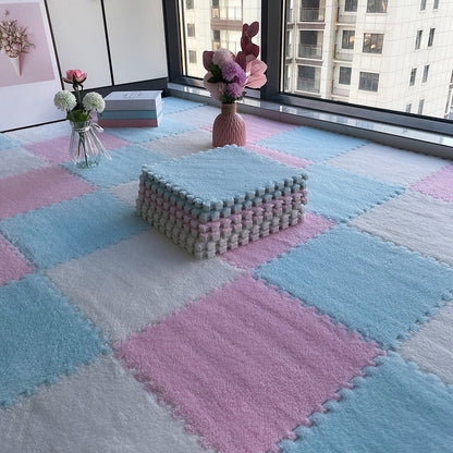 Vibrant Non-Slip Bathroom Floor Tiles