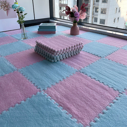 Vibrant Non-Slip Bathroom Floor Tiles