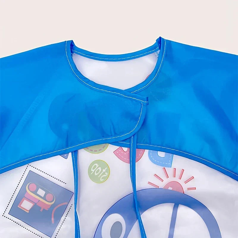 Children's Splash Proof Apron with Long Sleeves