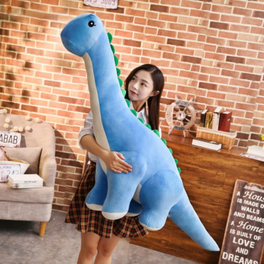 Big Soft Dinosaur Plush Toy Pillow - Luxicro