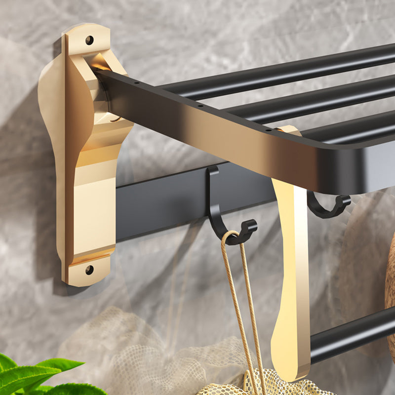 Stylish Matte Black Bath Hardware Set
