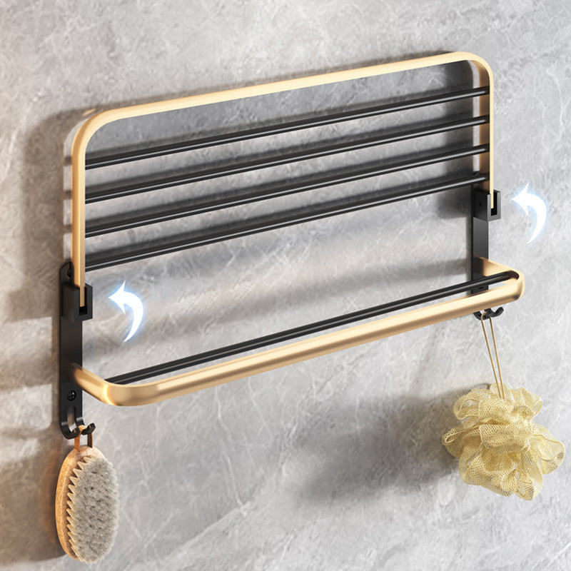 Elegant Black Brass Bathroom Accessories Set