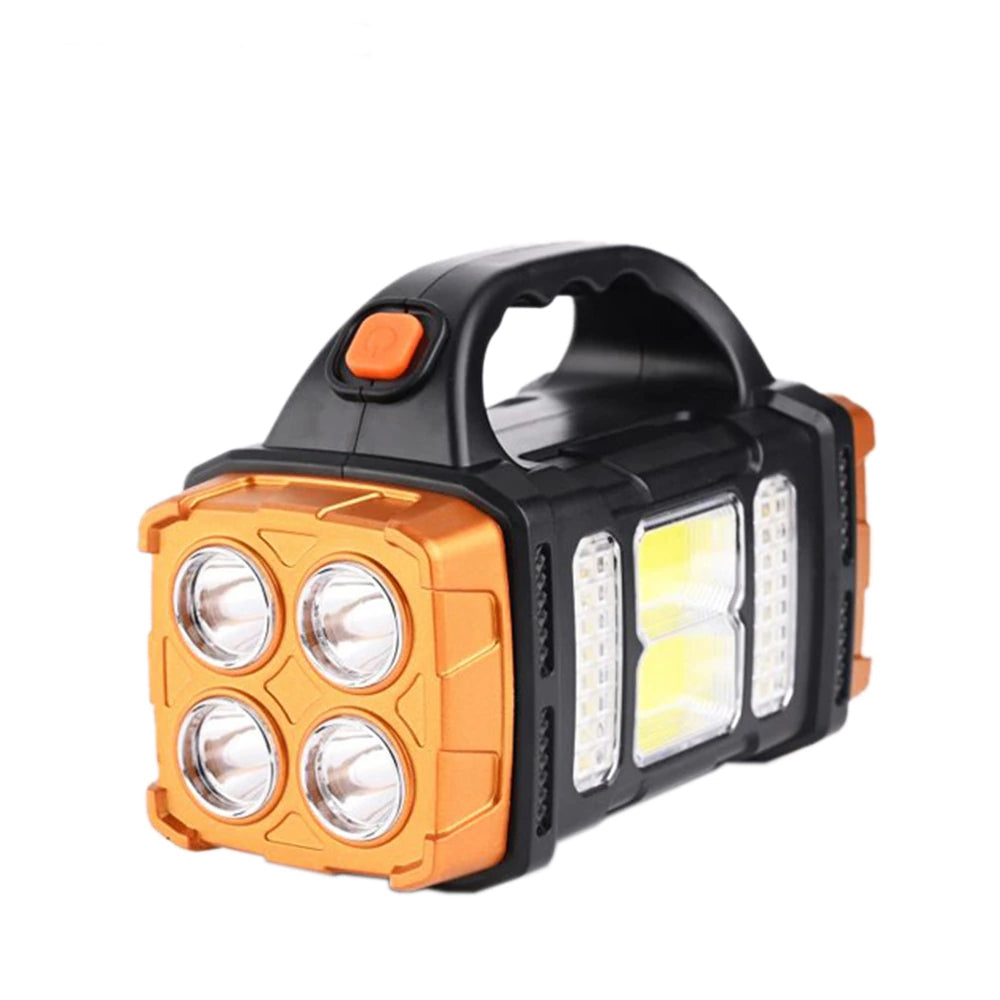 Compact Solar LED Torch Power Bank