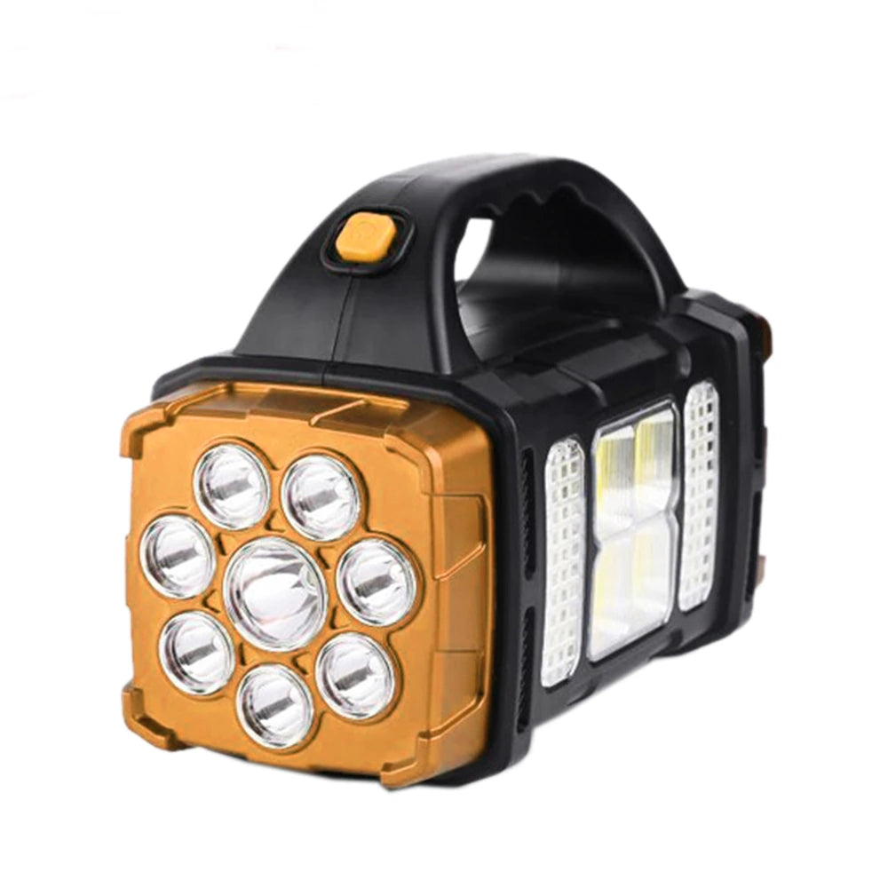 Compact Solar Powered LED Light Battery Charger