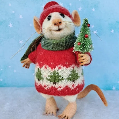 Custom Made Felt Christmas Tree Decoration