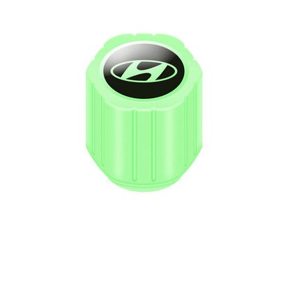 Bright Green LED Tire Valve Stem Caps 20-Pack