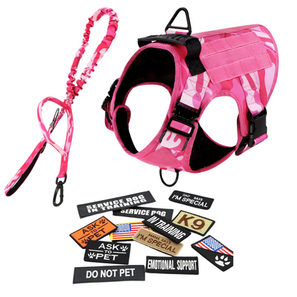Durable Dog Vest Harness With Front Clip And Back Handle