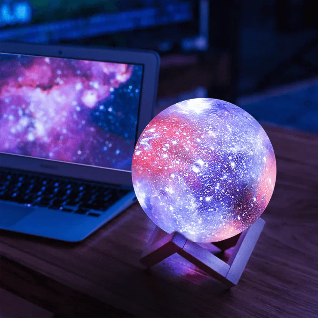 Warm White Glow Night Light Table Lamp