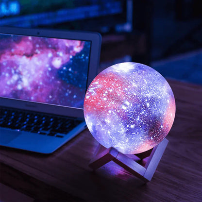 Warm White Glow Night Light Table Lamp