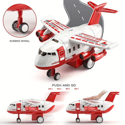 Action Playset Fire Truck Airplane Toy