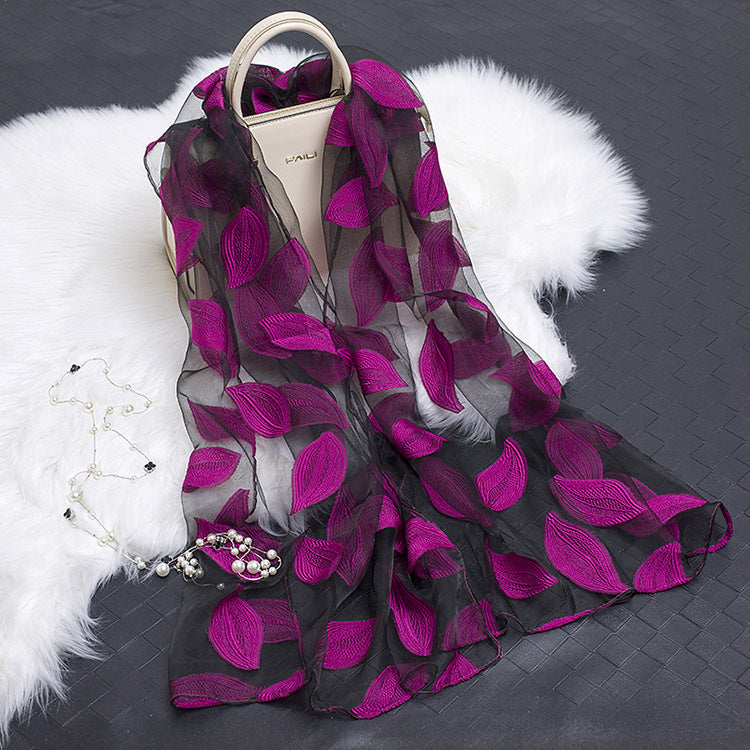 Beautiful Soft Floral Scarf
