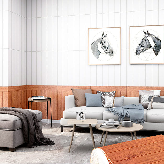 Rustic Wood Accent Wall Paneling Home Decor