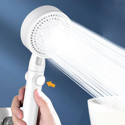 Modern Showerhead Set with Handheld Spray and Wall Mount