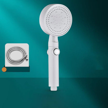 Modern Showerhead Set with Handheld Spray and Wall Mount