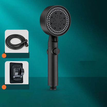 Modern Showerhead Set with Handheld Spray and Wall Mount