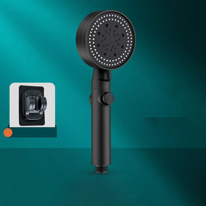 Modern Showerhead Set with Handheld Spray and Wall Mount