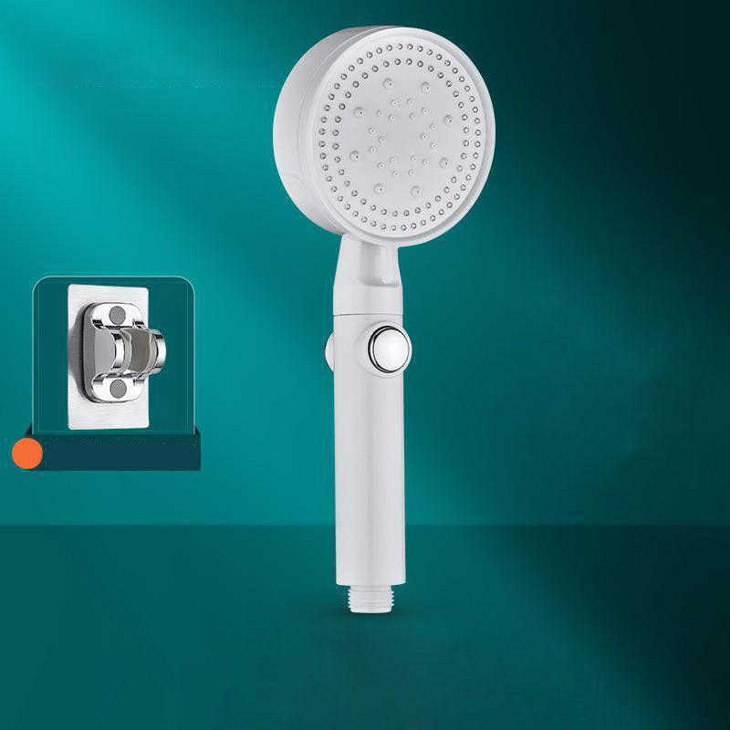 Modern Showerhead Set with Handheld Spray and Wall Mount