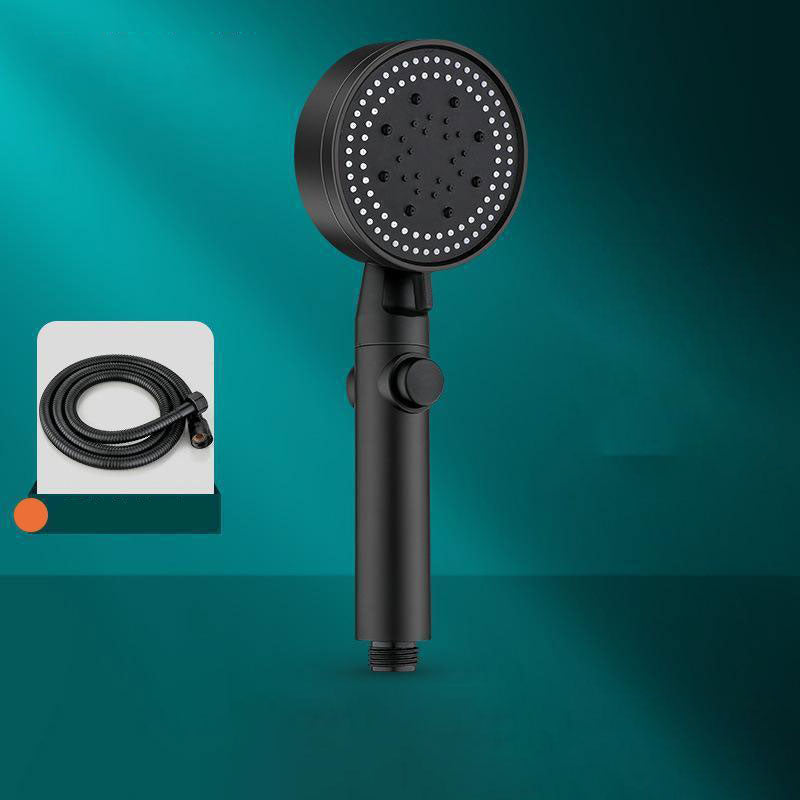 Modern Showerhead Set with Handheld Spray and Wall Mount