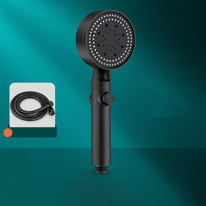 Modern Showerhead Set with Handheld Spray and Wall Mount