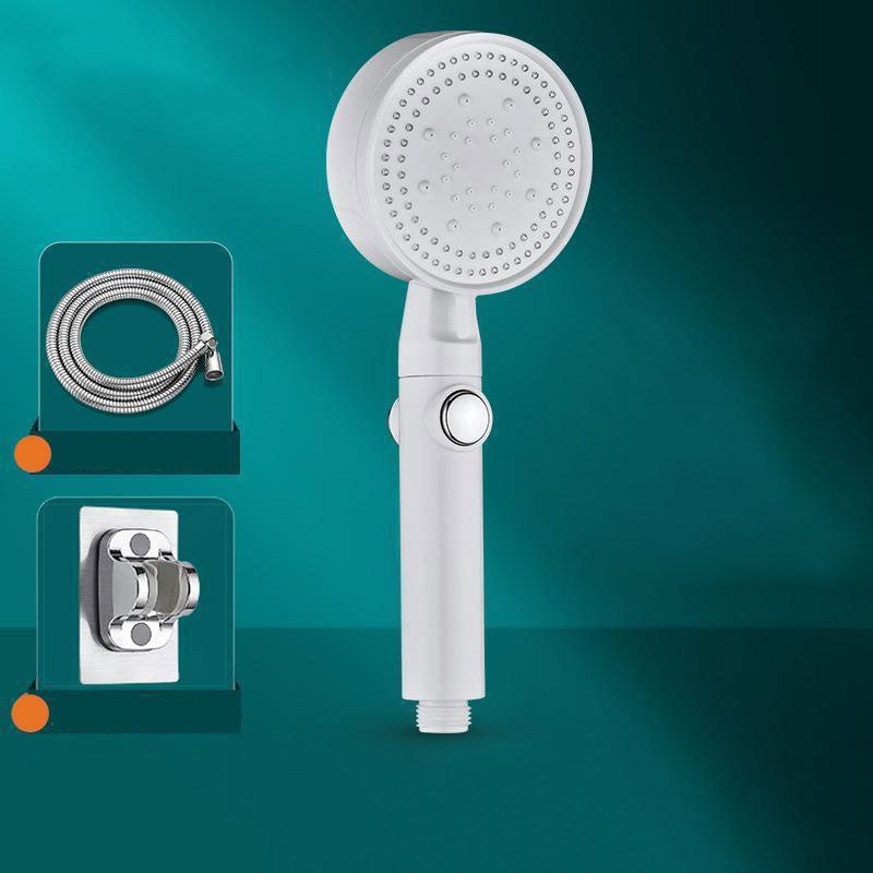 Modern Showerhead Set with Handheld Spray and Wall Mount