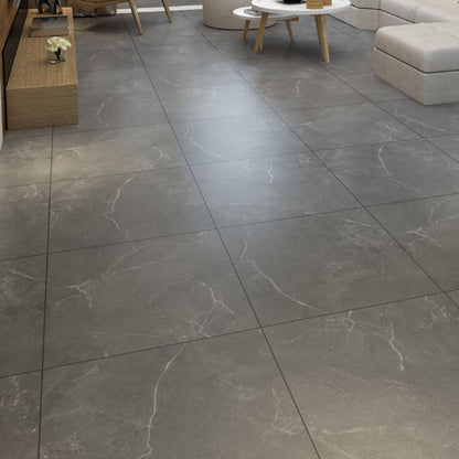 Simple Peel Stick Marble Vinyl Floor Tiles